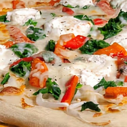 White Special Pizza.