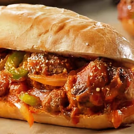 Sausage Pepper Sub 12".
