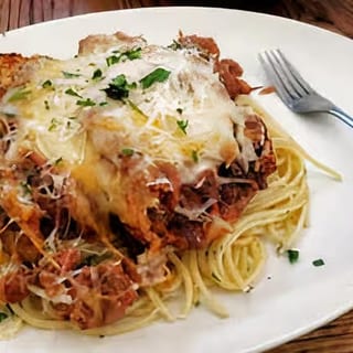 Eggplant Parmesan Dinner