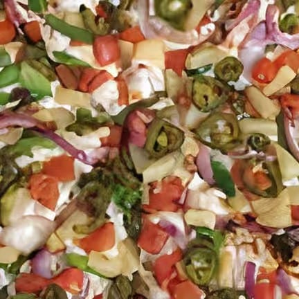 Vegetarian Pizza.
