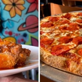Game Special #1 (30 wings,3x14"pizzas 1 top,2 garlic knots)