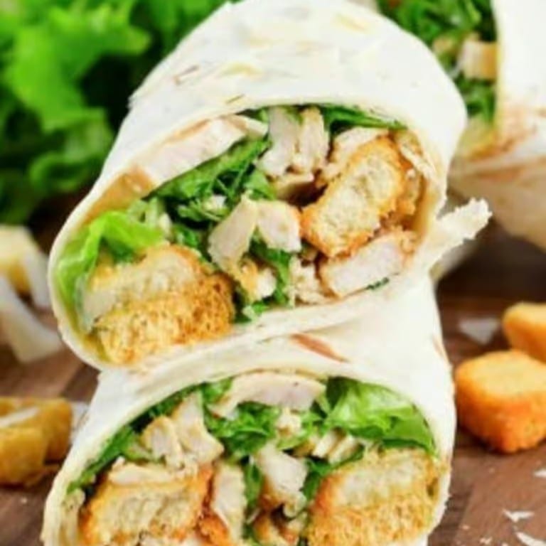 New "Chicken Caesar Wrap".