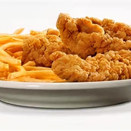 Kid's Chicken Fingers (3) and Fries.